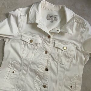 Liverpool Ivory Jean Jacket